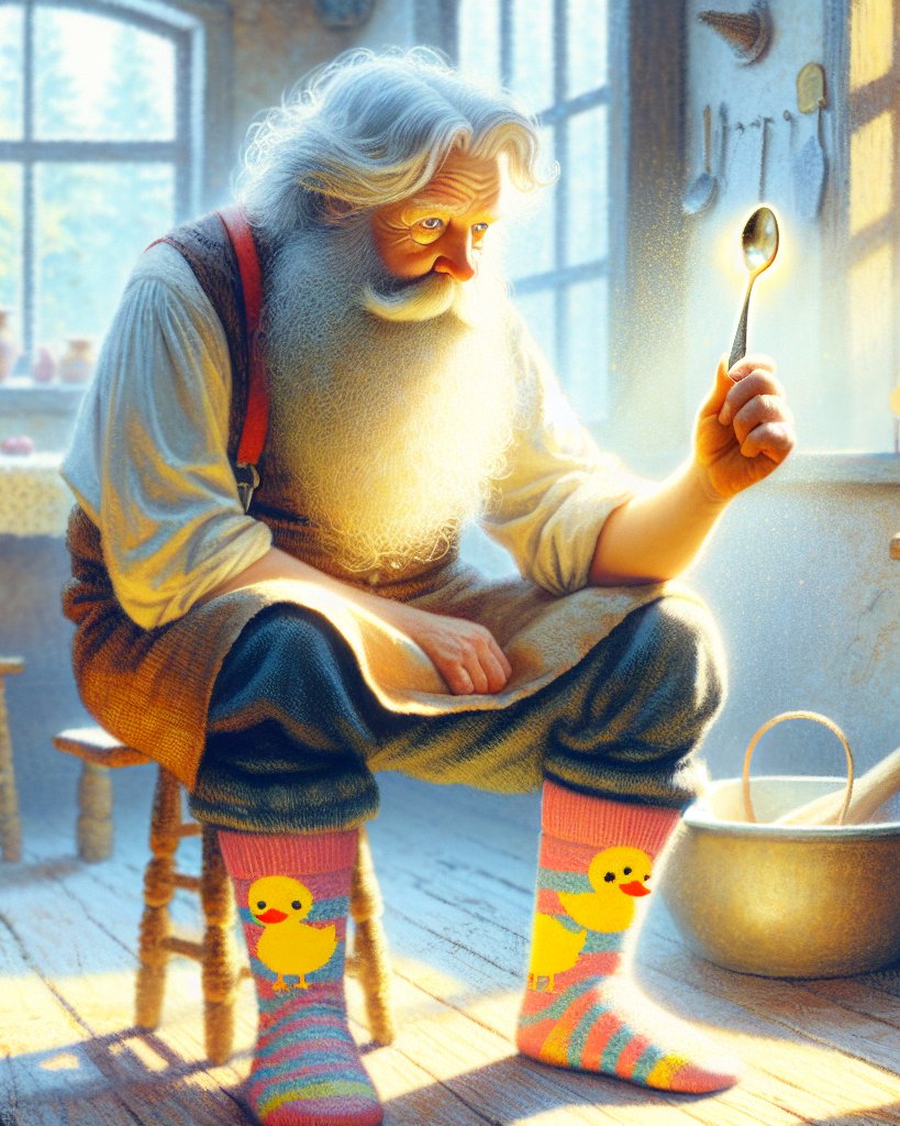 Der leuchtende Löffel