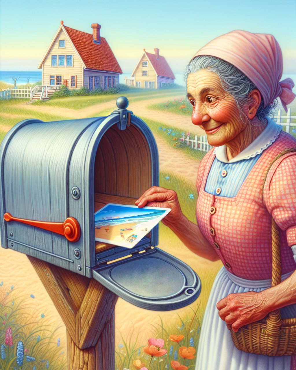 Die Reise einer Postkarte