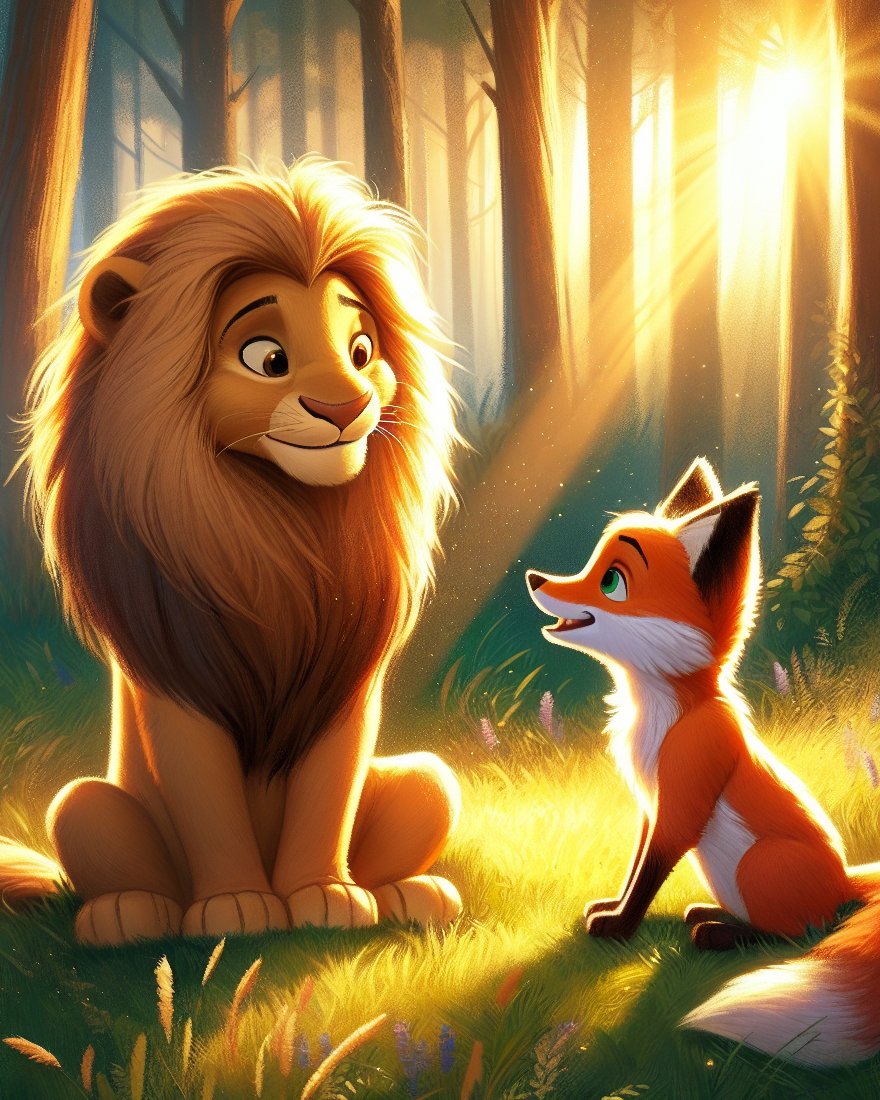 Liro Löwe sucht seine Stimme