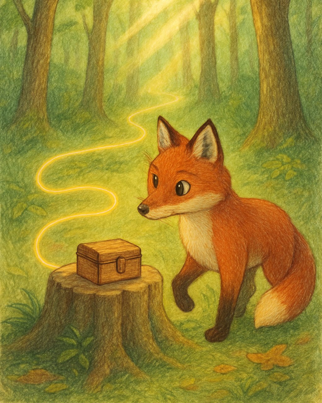 Der Fuchs und der goldene Faden