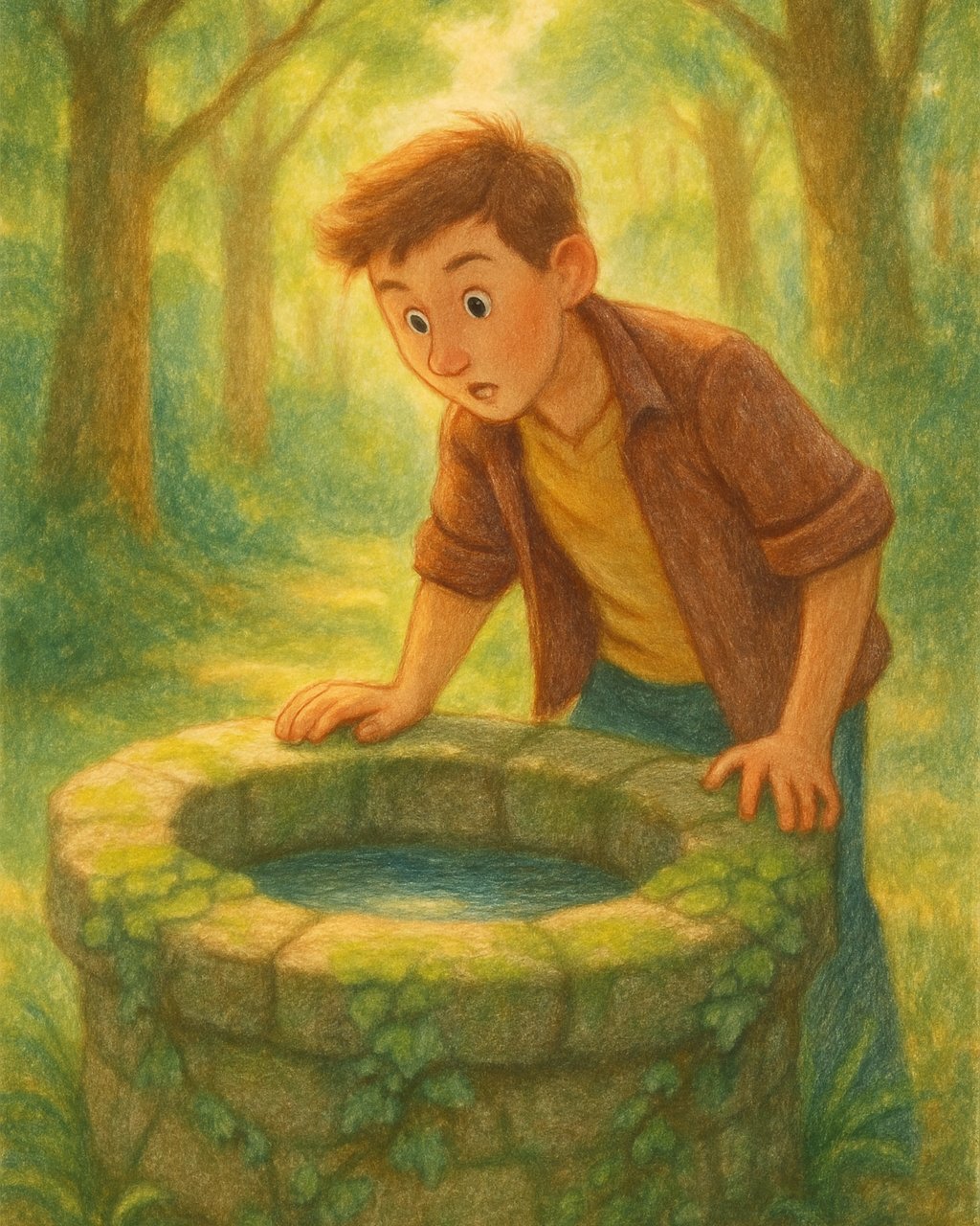 Bild: Der Brunnen und der Wunsch