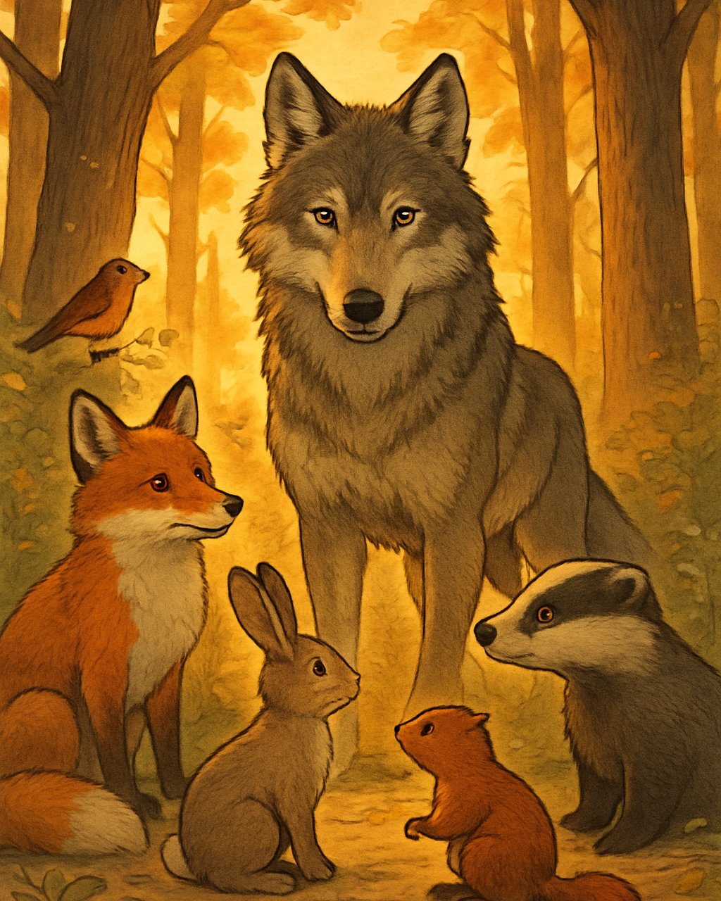 Die Spuren der Wölfe