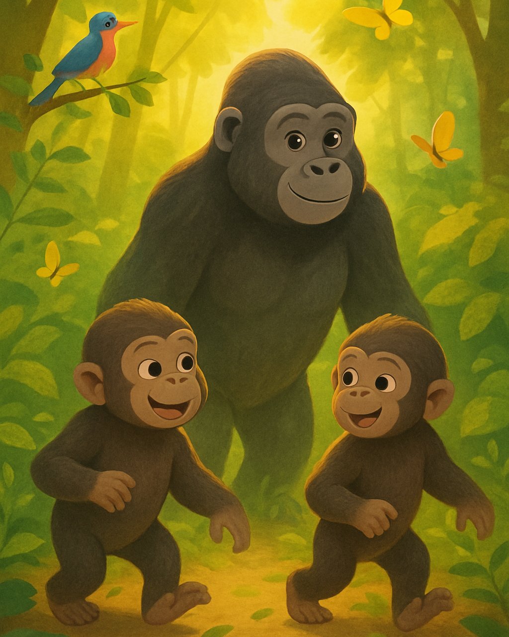 Die geheime Welt der Berggorillas