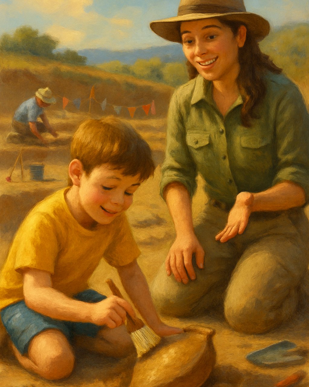 Ein Tag im Leben eines Archäologen