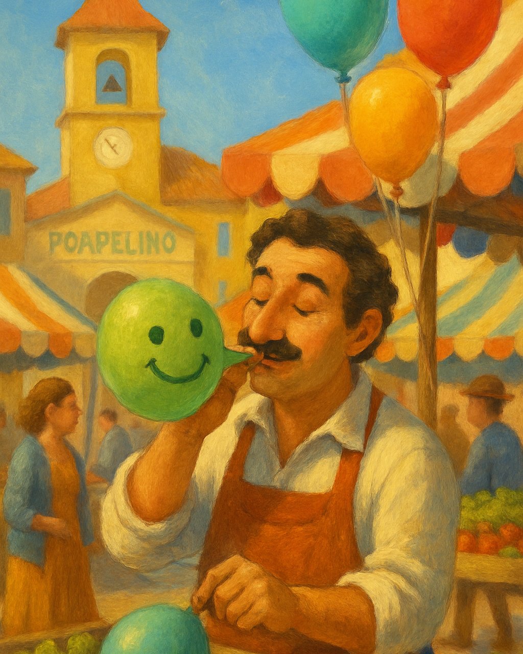 Das Abenteuer des grünen Ballons